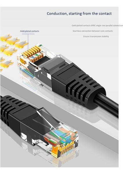 Ce-Lınk Kablosu 26AWG Cat6 Utp Yan Açılı L Şekli Yama Kablosu Şekli Ethernet Kablosu Gigabit Cat6 Dirsek Yukarıya Büküm 2 Metre Uzunluğu