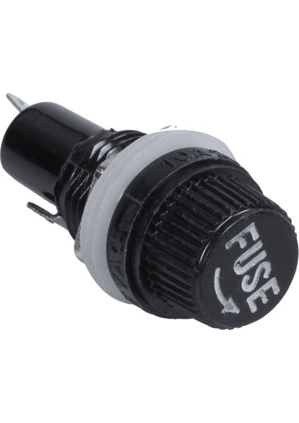 10 Adet 10A Ac 250V 5mm x 20MM Panele Monte Plastik Sigorta Tutucu Soket Mini Çift 12 Seviye Göstergeli