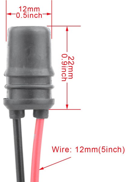 200 Adet 4 Boyutlu Poliolefin Isıyla Daralan Makaron Kablo Kılıfı Mavi ve 5x T10 W5W 194 LED Ampuller Dişi Soketler Konnektör Adaptörü indirimleri