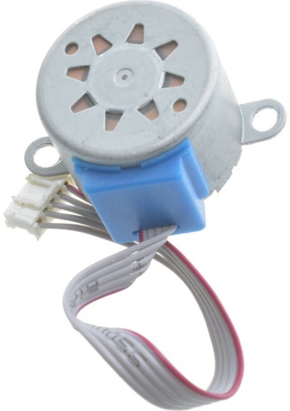 Step Motor Dc 5V 28BYJ-48 + ULN2003 Step Motor Sürücü Modülü Arduino ve Rpi Gpıo Için Breakout Genişletme Kartı + Şerit Kablo + Montajlı T Tipi Adaptör 20CM FC40 40PIN