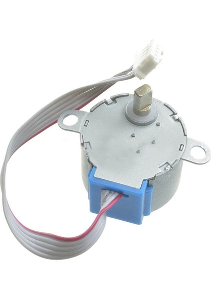 Step Motor Dc 5V 28BYJ-48 + ULN2003 Step Motor Sürücü Modülü Arduino ve Rpi Gpıo Için Breakout Genişletme Kartı + Şerit Kablo + Montajlı T Tipi Adaptör 20CM FC40 40PIN