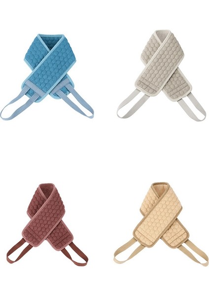 Flyeer 2020 Gri Vücut Yıkama Ovma Süngerleri Vücut Fırçası Için Sırt Peelingi El Bezi Banyo Aksesuarları Kemer Duş Fırçaları Ovma Süngeri