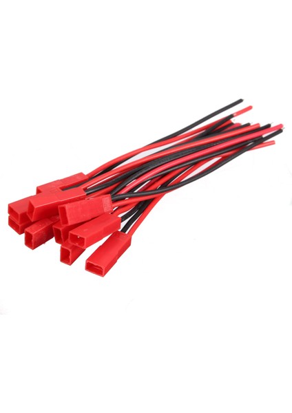 Aracı Excellway 20PCS 2 Pins Jst Dişi Konnektör Fiş Kablo Tel Hattı 110MM 22AWG