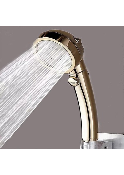 Banyo 3 Fonksiyonlu Abs Krom Anahtarlı Duş Başlığı ve 2'li Paket Ayarlanabilir Duş Başlığı Tutacağı Banyo Vantuzu fırsatları