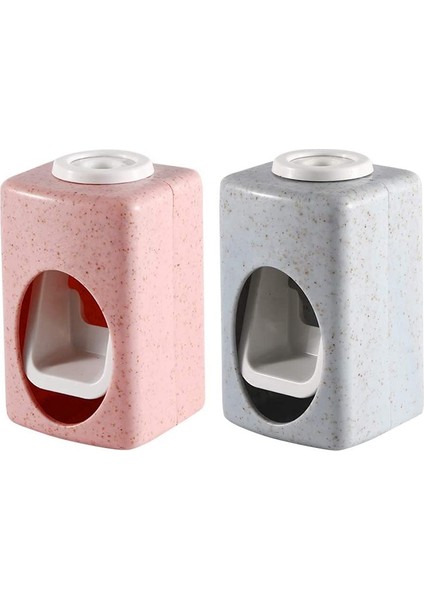 2 Adet Otomatik Diş Macunu Sıkacağı -Gümüş (Yurt Dışından)