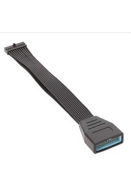 2 Adet Küçük Mini USB 3.0 19/20PIN Dahili Uzatma Başlık Adaptör Kablosu USB 20PIN Uzatma Kablosu Motherd 15 cm fiyatları