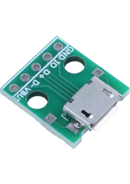 Femal B-Tipi Micro-5p Ptp Adaptör Kartı ve 5 Adet Siyah ve Kırmızı Plastik Metal Mikro Anahtarı Daldırmak Için 1 Adet Mikro-Usb fırsatları