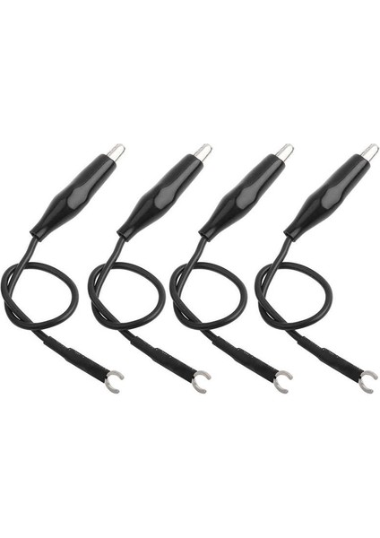 Klip Aksesuarları ile 4 Adet Osiloskop Probu Topraklama Kurşun Tel Kablo