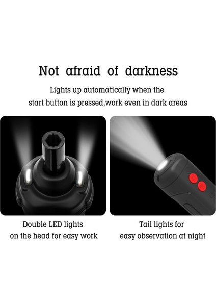 LED Gösterge Işığı ve 19 Adet Uçlu Mi-Ni USB Şarj Edilebilir Elektrikli Tornavida(Yurt Dışından) fırsatları