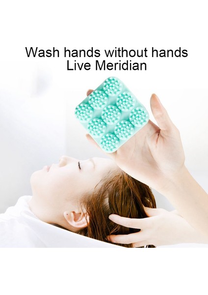 2 Adet Peeling Banyo Duş Scrubber Banyo Puf Şampuan Derisi Yumuşak Silikon Vücut Fırçası Baş Masaj Fırçası modelleri