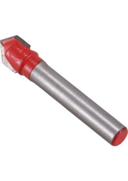 Eıtgzwas 1Adet 1/4 x 3/8 Inç V Tipi Yerleştirme Yuvası Kesici Freze Uçları Ve 5 Adet Push Fit Tüp 1/4 Inç Diş Dokunun Erkek Hızlı Bağlantı Seti - Kırmızı (Yurt Dışından)