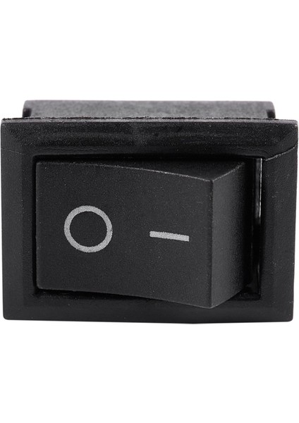 10 Adet Ac 6A/250V 10A/125V 2 Lehim Pabucu Rocker Anahtarı ve 10 Adet Panel Montajlı 2.1x5.5mmjack Dc Soket fırsatları
