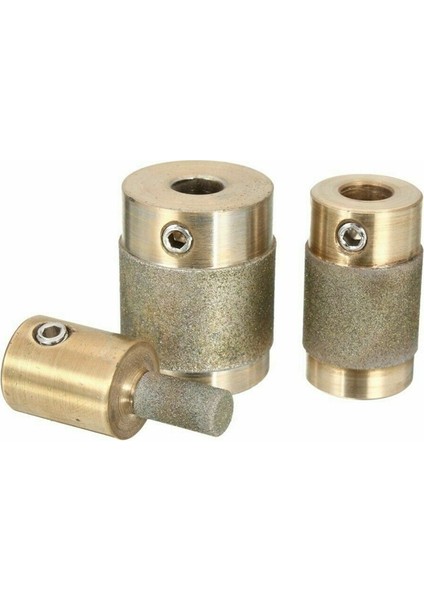 1 Inç 3/4 Inç 1/4 Inç Vitray Elmas Öğütücü Bit Kafa Aletleri 3 Boyutlu Pirinç Çekirdek fırsatları