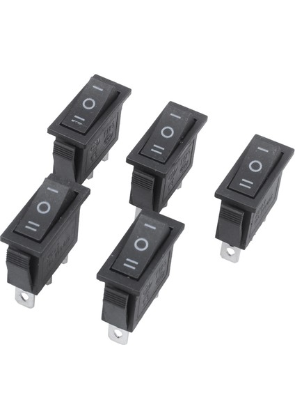 Adet x Ac 10A/250V 15A/125V 3 Pin Spdt On-Off-On 3 Pozisyonlu Tekne Rocker Anahtarı & 1x Ac 250V/6A 125V/10A fırsatları