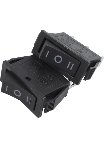 Adet x Ac 10A/250V 15A/125V 3 Pin Spdt On-Off-On 3 Pozisyonlu Tekne Rocker Anahtarı & 1x Ac 250V/6A 125V/10A indirimleri