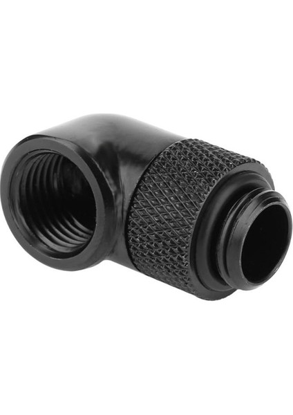 G1/4 Dişli Döner Bağlantı Su Soğutma Konnektörü 90 Derece ve G1/4 Vida Dişi 45 Derece Dirsek Döner Pirinç Adaptör modelleri