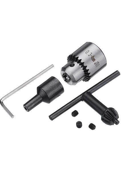 Machifit 0.3-4mm Mini Elektrikli Matkap Chuck Jto Konik, 775 Motor Için 5mm Mil Bağlantı Çubuğu ile