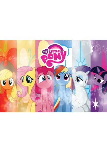 Çocuklar Için Puzzle - 130 Parça - 25X35 cm - My Little Pony