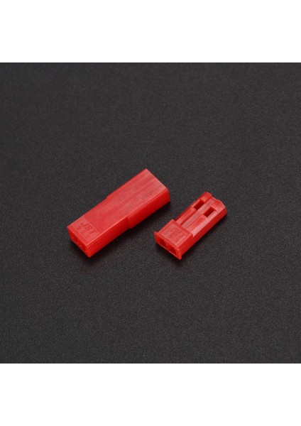 300 Adet 2.54MM Jst Syp 2-Pin Dişi Ve Erkek Kırmızı Fiş Muhafaza Kıvrımlı Terminal Konnektör Kiti - Kırmızı (Yurt Dışından)