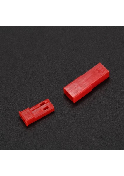 300 Adet 2.54MM Jst Syp 2-Pin Dişi Ve Erkek Kırmızı Fiş Muhafaza Kıvrımlı Terminal Konnektör Kiti - Kırmızı (Yurt Dışından)