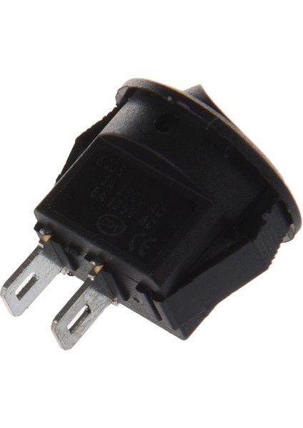 10 Adet Ac 3A/250V 6A/125V On-Off I/o Spst 2 Pinli Basmalı Anahtar ve 5 Adet Spdt Kırmızı Yuvarlak Anlık Buton Anahtarı(Yurt Dışından) indirimleri