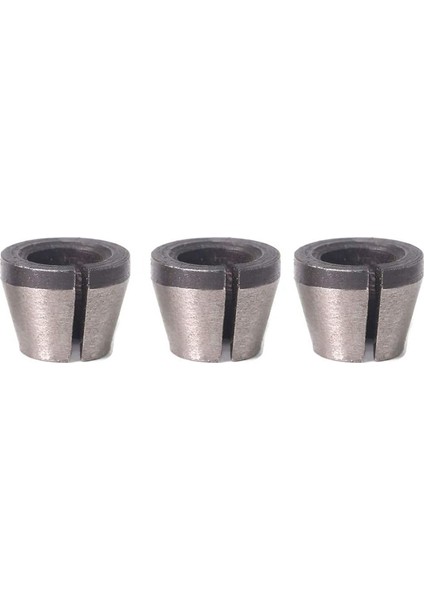 3 Adet Yüksek Hassasiyetli 6mm 6.35MM 8mm Router Collet Chuck Adaptörü Gravür Kırpma Makinesi Için