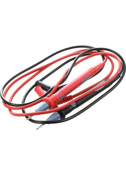 100 Adet Naylon Kapalı Uç Kapağı Yalıtımlı Konnektörler Tel Sıkma Terminali 16-14 Awg ve 1 Çift 1000V 20A Multimetre Test Kurşun Probu Değiştirme 1m 3.3ft Uzun