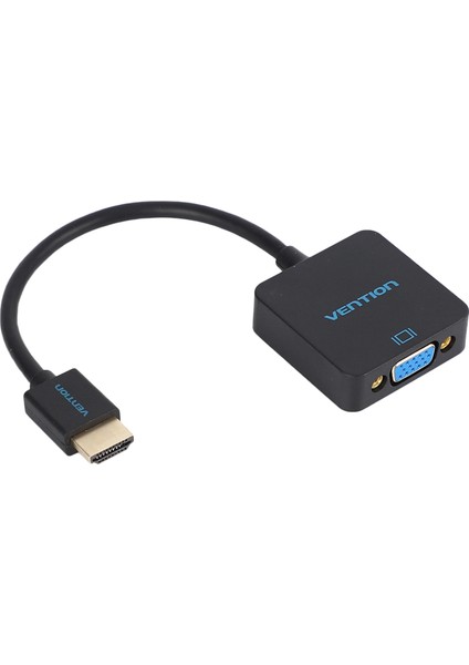 Vention HDMI - VGA Adaptörü Dijitalog Ses Video Kablosu Dönüştürücü Xbox Ps4 Pc Için HDMI VGA Konektörükutu