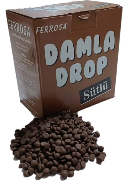 Sütlü Damla Drop Çikolata 1 kg