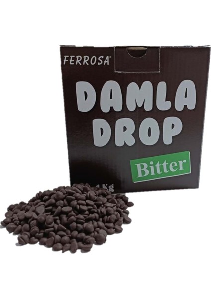 Bitter Damla Drop Çikolata 1 kg