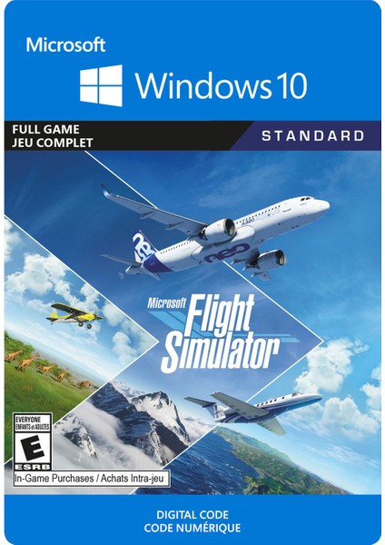 Microsoft Flight Simulator Windows 10/11 Windows Store Pc Dijital Oyun