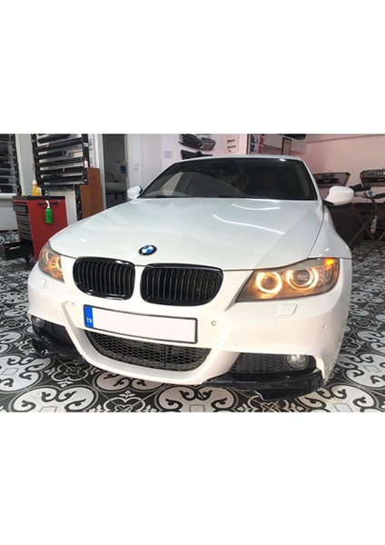 Bmw E90 3 Serisi Ön Tampon Flap Seti M Techinc P Black 2008 - 2011 Abs Plastik fiyatları