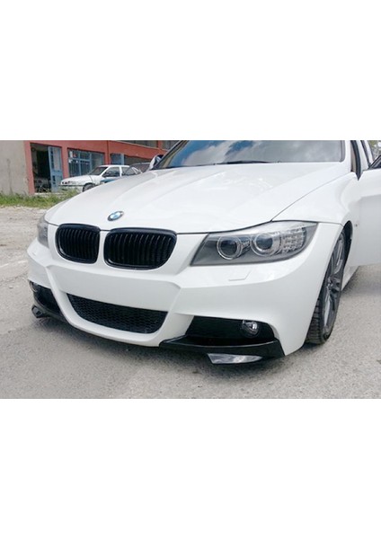 Bmw E90 3 Serisi Ön Tampon Flap Seti M Techinc P Black 2008 - 2011 Abs Plastik modelleri