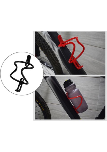 Taşınabilir Bisiklet Su Şişesi Kafesleri Içecek Kupası Tutucu Raf Sürme Aksesuarları Beyaz (Yurt Dışından) modelleri
