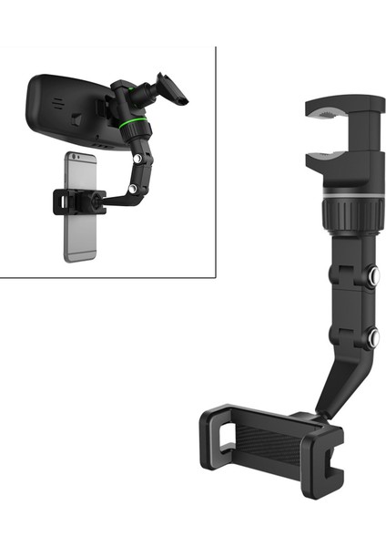Dikiz Aynası Telefon Tutucu Klip Dağı Gps Tutucu Evrensel Yeşil (Yurt Dışından) indirimleri