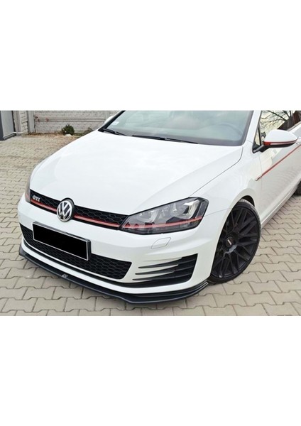 Vw Golf 7 R Max Design Ön Ek Piona Black 2012+ Ön Tampon Eki