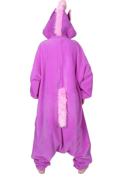 Yetikin Kigurumi Mor Unicorn Kostümü