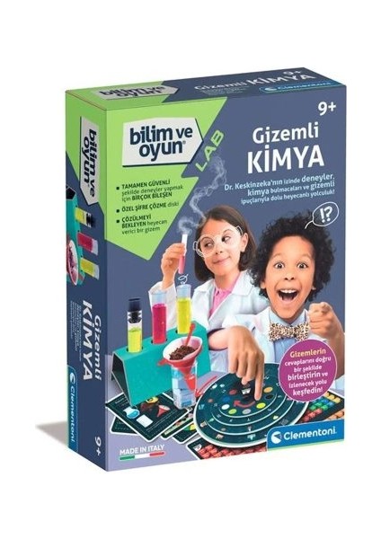 Bilim ve Oyun - Gizemli Kimya +8 Yaş