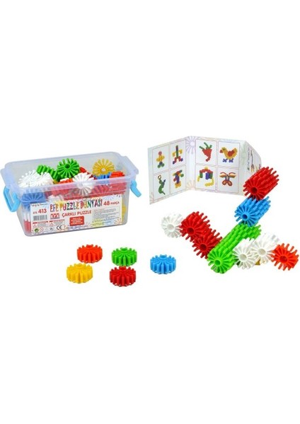Efe, Çarklı Puzzle 48 Parça
