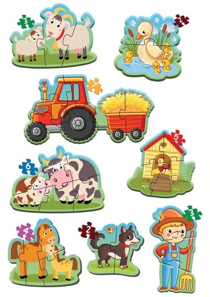 Dıytoy, Baby Puzzle- Ilk Çiftlik Puzzle