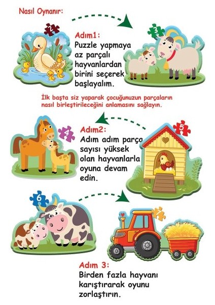 Dıytoy, Baby Puzzle- Ilk Çiftlik Puzzle