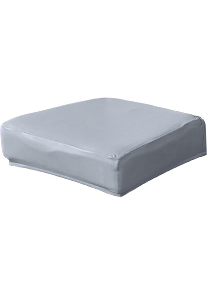 Pu Deri Yemek Odası Sandalye Koltuk Kapakları Sandalye Slipcover Parti Siyah Için Çıkarılabilir (Yurt Dışından)