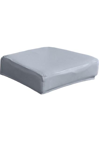Pu Deri Yemek Odası Sandalye Koltuk Kapakları Sandalye Slipcover Parti Siyah Için Çıkarılabilir (Yurt Dışından)