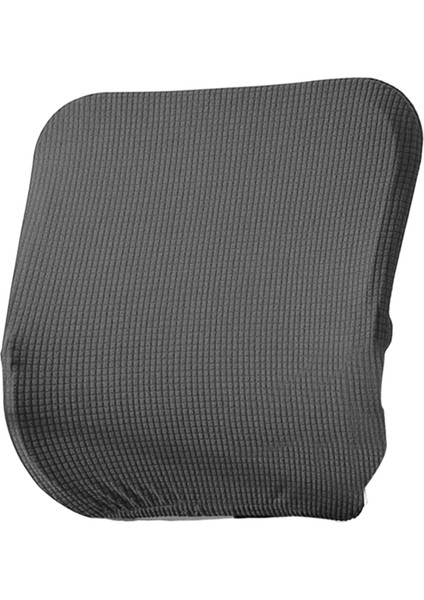 Baosity Sandalye Koltuk Slipcover Polyester Arkalığı Kapak Sandalyeler Için Bilgisayar Sandalyesi Gri (Yurt Dışından)