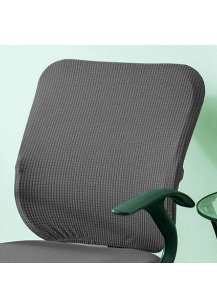 Baosity Sandalye Koltuk Slipcover Polyester Arkalığı Kapak Sandalyeler Için Bilgisayar Sandalyesi Gri (Yurt Dışından) modelleri