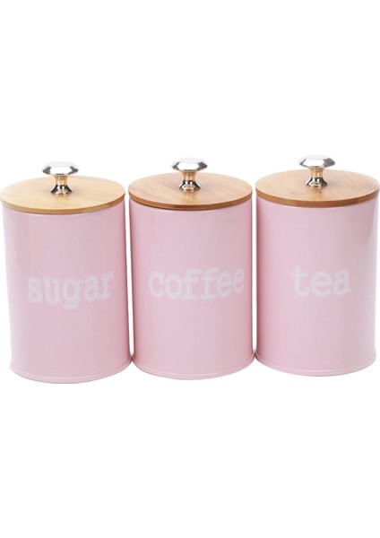 Mutfak Metal Baharat Baharat Teneke Kutu Set Çay Şeker Kavanoz Konteyner Mavi (Yurt Dışından)