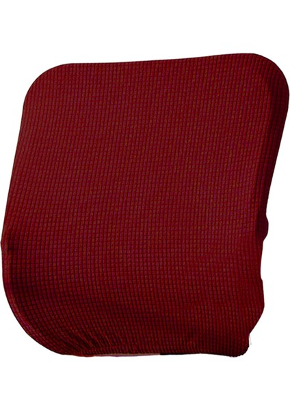 Sandalye Koltuk Slipcover Polyester Sırtlık Kapak Sandalyeler Için Bilgisayar Sandalye Kahverengi (Yurt Dışından)