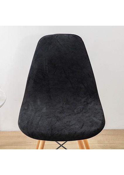 Kolsuz Sandalye Kapak Kutlamaları Düğün Yıkanabilir Jakarlı Slipcover Koyu Gri indirimleri