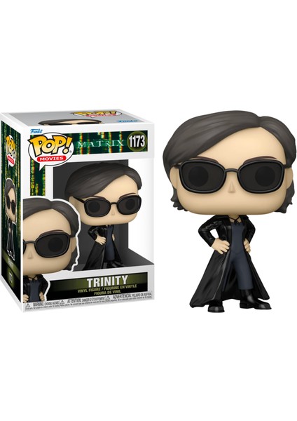 Pop Matrix Resurrections Trinity Figür