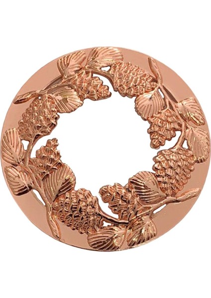 Vintage Stil Mum Kapak 3.2 '' Topper Accelerate Erime Üstü Gölge Gül Gül Altın (Yurt Dışından)